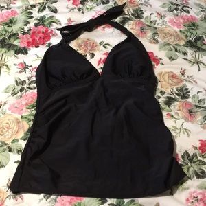 Black maternity One piece halter swimsuit☀️